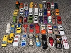 Hot Wheels & Matchbox Vintage Black Walls Lot Cars & Trucks 50 Total
