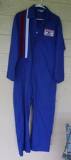 VTG Automotive  Coveralls Jumpsuit Mechanic Painter Blue AIRETOOL CLECO USA 40R