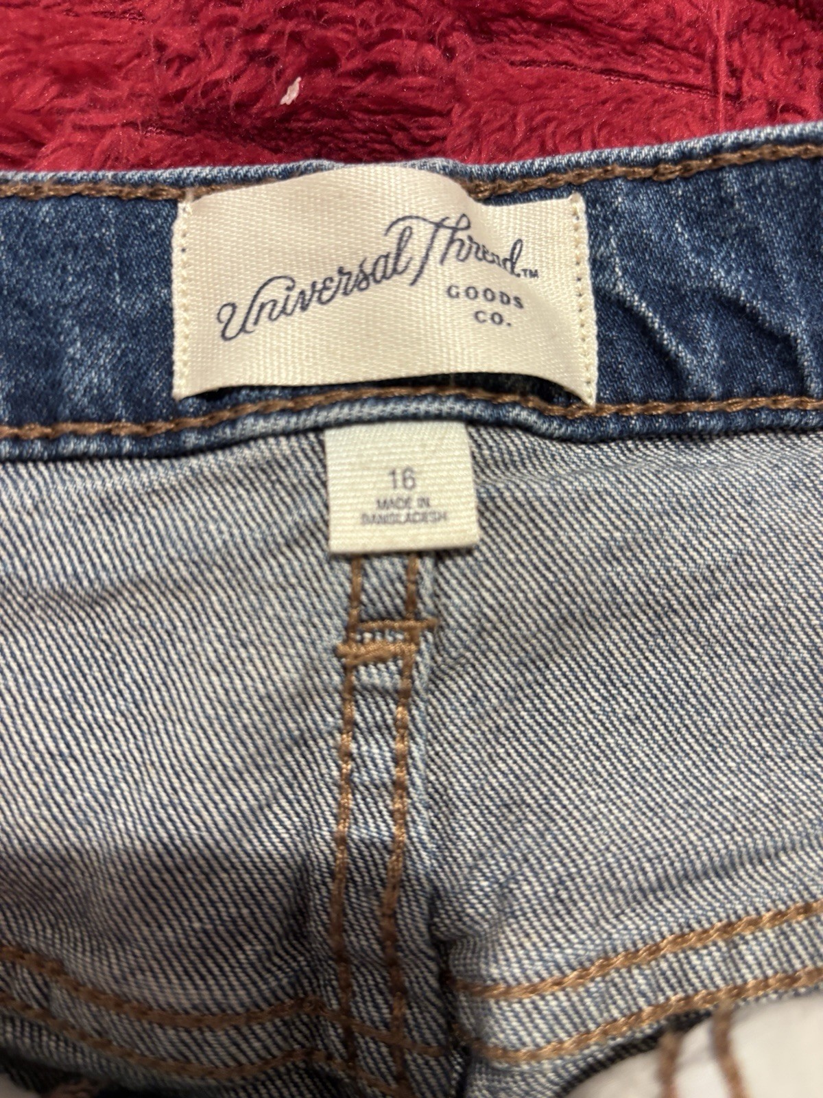 Universal Thread Jeans 5 Button Front Women’s Blu… - image 3