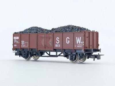 HO PIKO DUMPERWAGEN SGW SNCF SCHUTTLADUNG