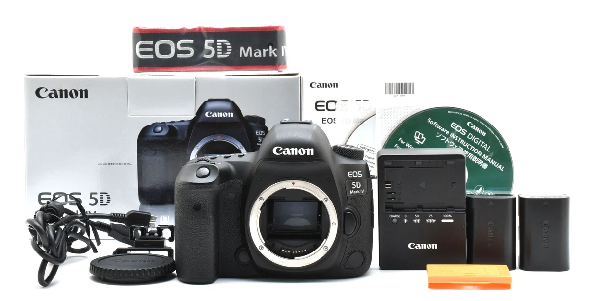 Canon EOS 5D Mark IV Digital Cameras with Touch Screen for Sale