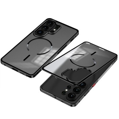 Fr Samsung Galaxy S26 Ultra/S26+/S26 Mag Safe Matte Case Shockproof Metal Bumper