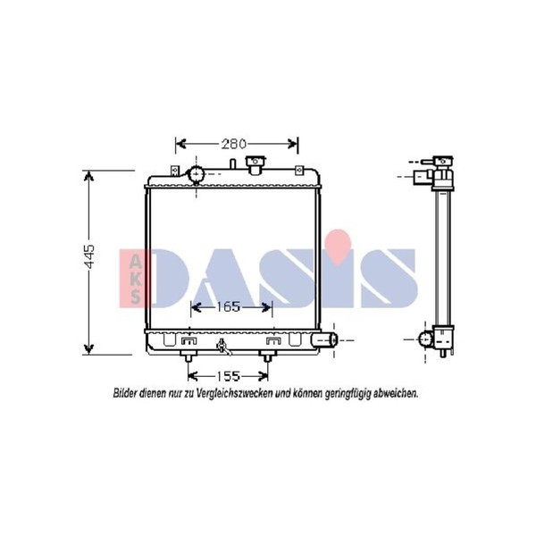 KüHler WasserküHler MotorküHler Passend FüR Mazda Demio DW 1.3 16V 1.3I-image