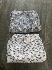 Pottery Barn Crib Fitted Sheets Set Of 2