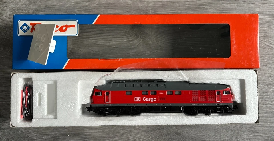 Roco DC HO 63689 Diesellok 232 350-9 " ludmilla " mit DSS analog in OVP - Bild 2 von 4