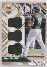 2018 Panini Elite Extra Edition Triple Materials Gold /99 Sean Murphy #TM-SM hg6