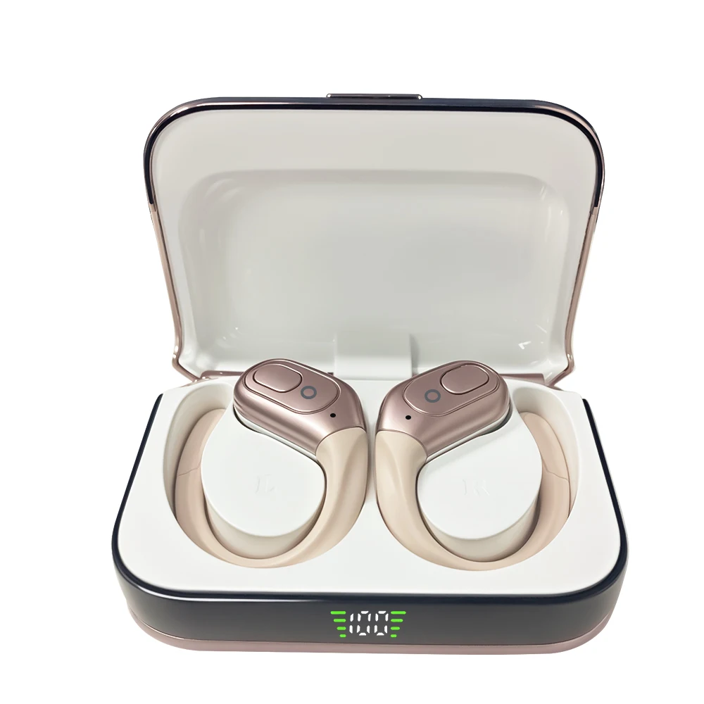 Wireless Bluetooth 5.3 Over-Ear Headphones with ENC Noise Cancellation & HiFi Sound