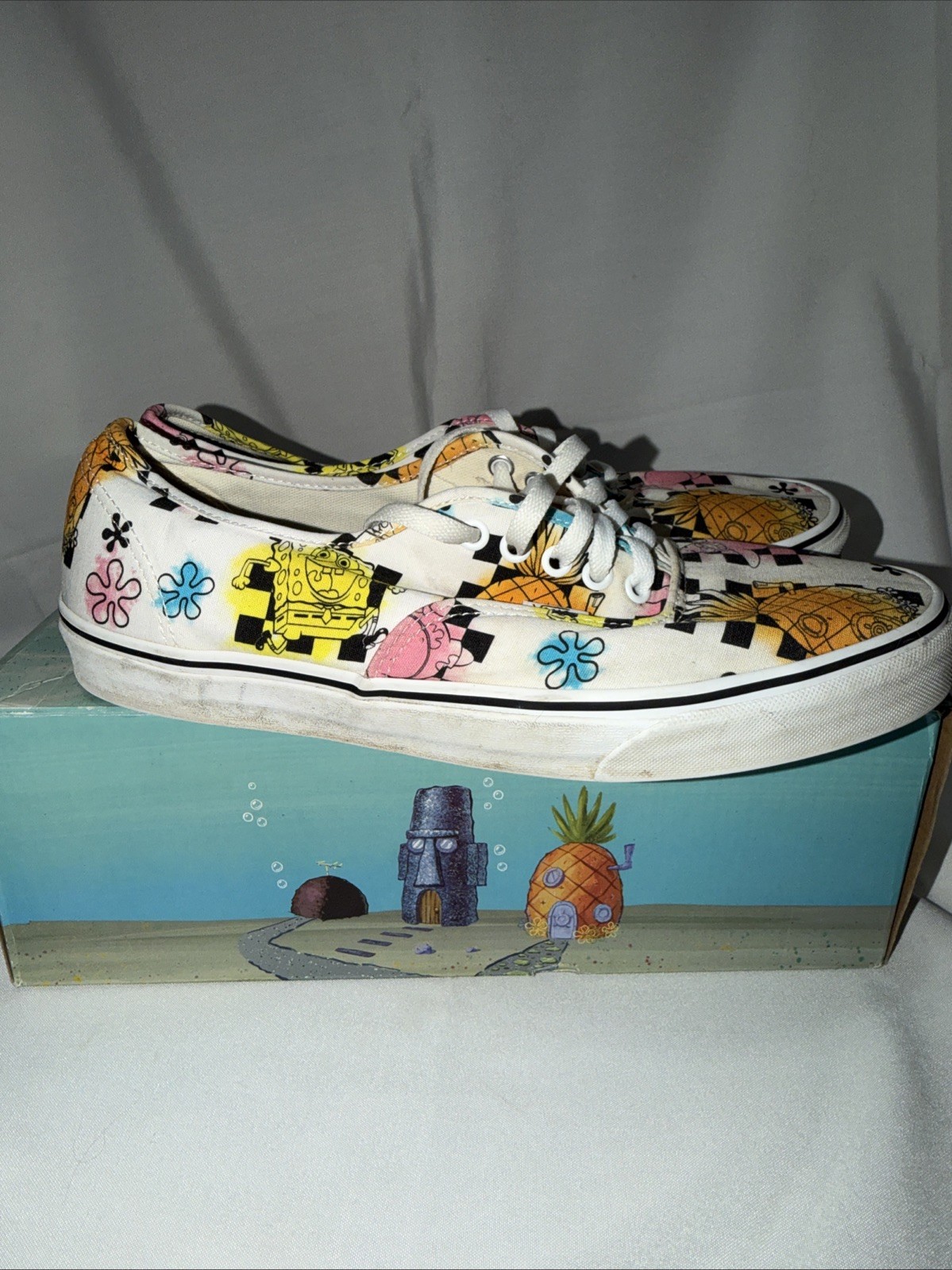 VANS AUTHENTIC SPONGEBOB Patrick SQUAREPANTS Skat… - image 5
