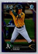 2016 Bowman Chrome Prospects Purple Refractor  Iolana Akau BCP22 /250