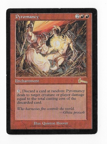 URZA'S LEGACY PYROMANCY LP | eBay