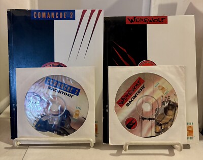 Vintage Werewolf Vs Comanche 2.0 (Mac) - (2) CDs/(2) Manuals - *NEW* -  