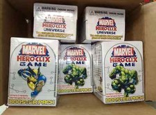  Marvel Heroclix Universe Boosters lot of 5 Packs