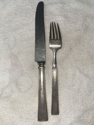 Vintage Yourex Silver Seal Silver Plate Flatware Lady Helen Pieces  Serving - Main Image