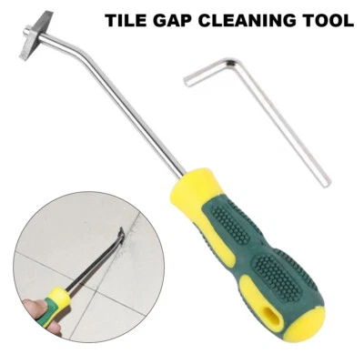 Handheld Floor Grout Remover Steel Wall Tile Seam Cleaning Tool OWღ,> - image 1 of 4