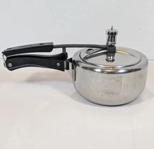 Hawkins Classic Aluminum 2 Litre Inner Lid Pressure Cooker, Induction Compatible