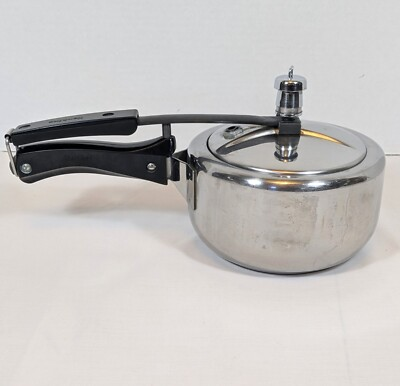 #ad Hawkins Classic Aluminum 2 Litre Inner Lid Pressure Cooker Induction Compatible $19.20