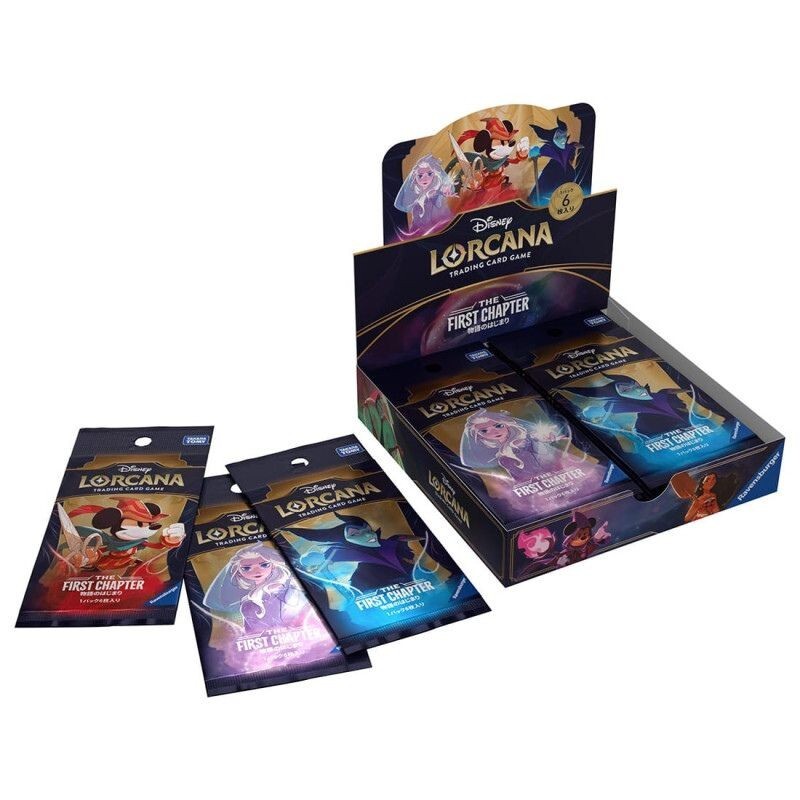 Disney Lorcana the Beginning of the Story Japanese Ver. Booster Pack Box TCG