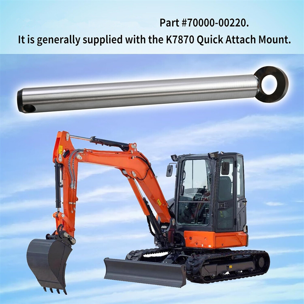 kobuta.aya Quick Attach Bucket Locking Pin for Kubota KX040 KX033 KX121 KX71