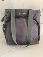 Columbia Diaper Bag, Grey, used once