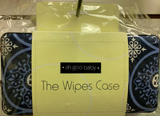 Baby wipes case-New-Blue abstract-R