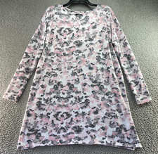 Simply Vera Wing Women's Multicolor Knee Length Shift Dress Pockets Size M