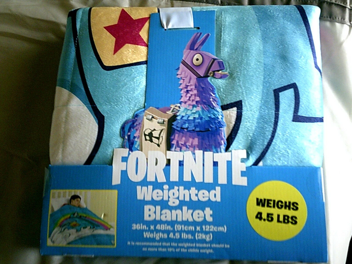 Fortnite Weighted Blanket for Kids 4.5 lbs 36