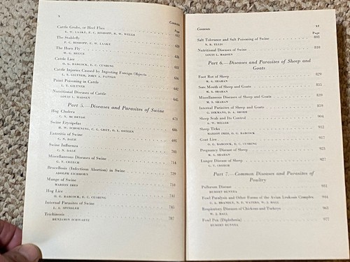 Keeping Livestock Healthy HC 1942 Government DC 1276 Pages Dept of Agriculture - Picture 12 of 21