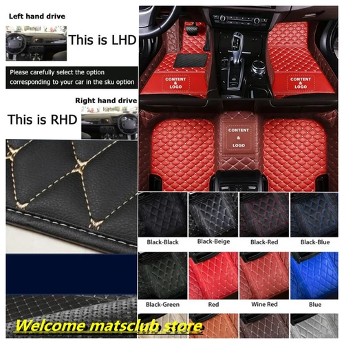 For Infiniti All Models Car Floor Mats Auto Carpets Waterproof Pad Luxury Custom - Bild 16 von 37