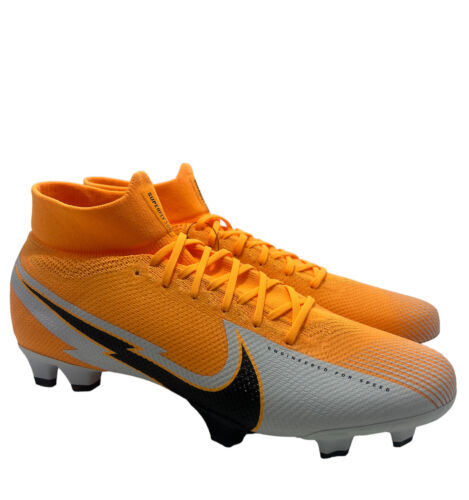Nike Mercurial Superfly 7 FG Cleats Laser Orange Size 12 AT5382-801 | eBay