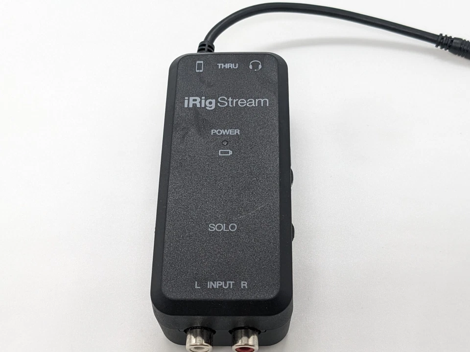 IK Multimedia iRig Stream Solo audio interface 3.5mm for phone PC - Image 4 of 4