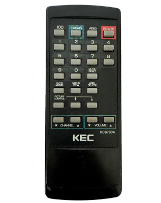 #ad KEC Original OEM TV Remote Control Rc6790z TESTED AND WORKING $12.71