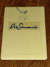 ELI SERRANO 2021 LEAF PERFECT GAME YELLOW PLATE AUTOGRAPH #1/1 NC STATE, NY METS