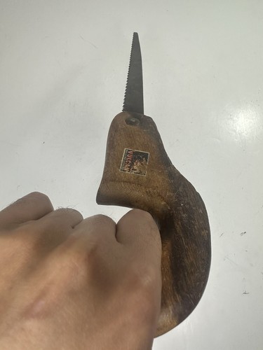 Vintage Vulcan Hand Wood Saw - Picture 8 of 10