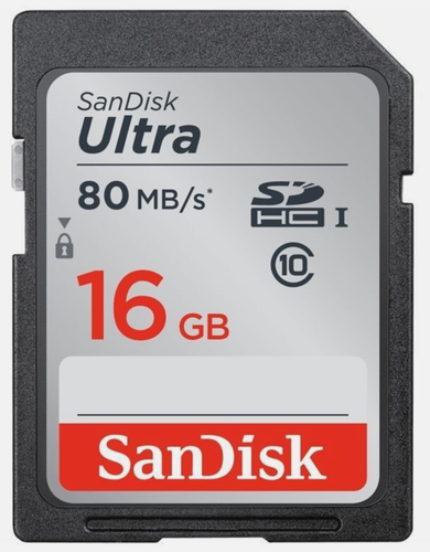 GENUINE SanDisk Ultra SDHC UHS-I 16GB SD Card◉80MB/s Class 10◉SDSDU-016G-UQ46◉Oz - Picture 2 of 3