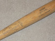 Roy McMillan H&B Game Used Bat Cincinnati Reds Milwaukee Braves New York Mets