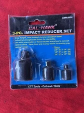 CAL-HAWK 3 PIECE IMPACT REDUCER SET - ASPA3PRI - NEW (tb1)