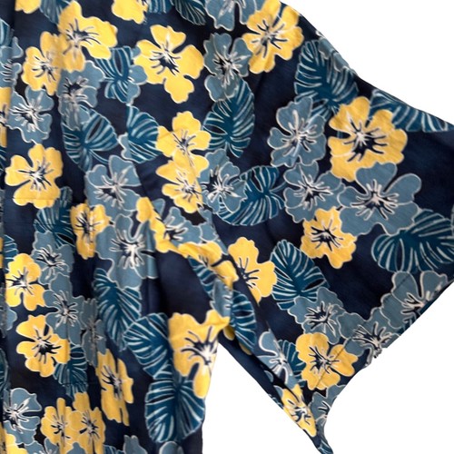 Hilo Hattie Men's Hawaiian Shirt Size 3XL Floral Made in USA 100% Cotton Aloha - Picture 6 of 9