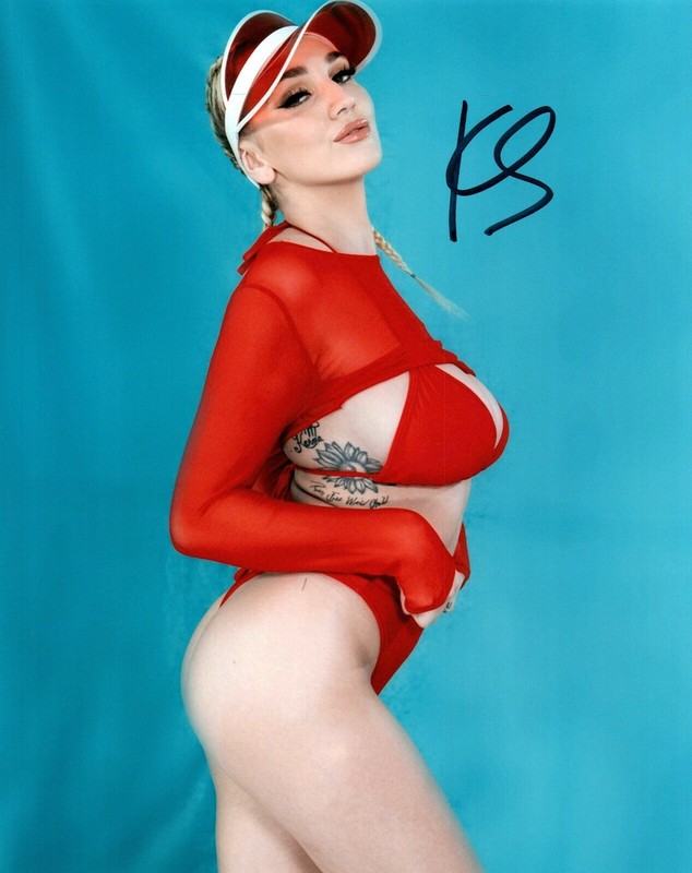 Kendra Sunderland Super Sexy Hot Signed 8x10 Adult Model Photo COA Proof 116D