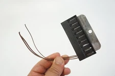 OEM BMW negative wire cable terminal clamp loom ground connector cut 8 366 620