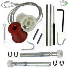 KING Garage Door Cones & Cables TOOLS Roller Spindles REPAIR KIT Spares Parts