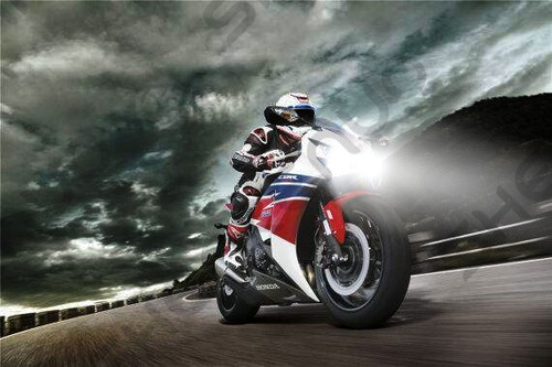 For Kawasaki Ninja 250R 08-12 ZX6R 03-06 13-15 ZX6RR H7 LED Headlight Bulbs Lamp - Picture 5 of 11