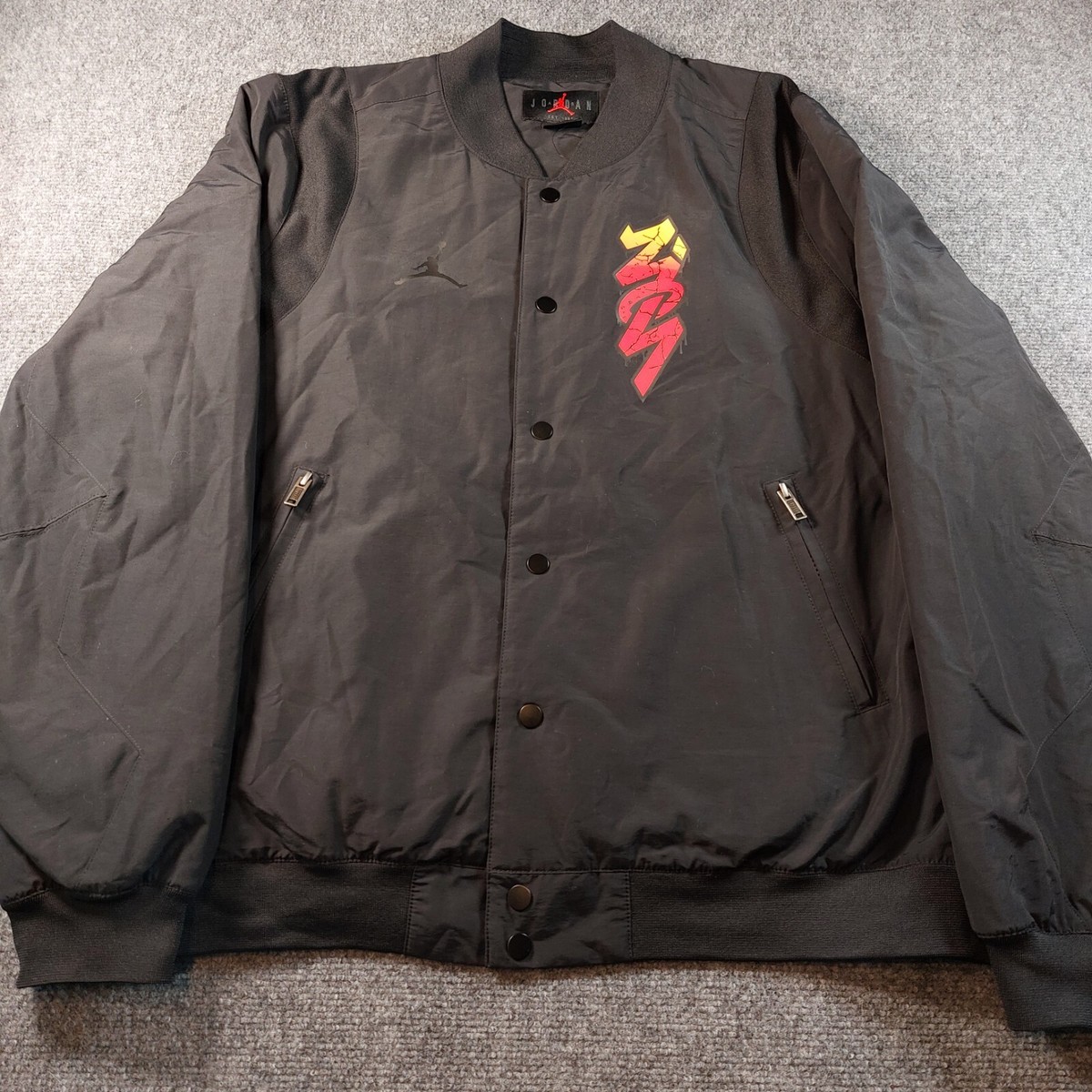 Nike Air Jordan Zion Flight Bomber Jacket Utility Cargo