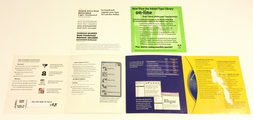 Adobe Type on Call 4.0 - software de CD-ROM para PC - 1995 - Imagen 6 de 7