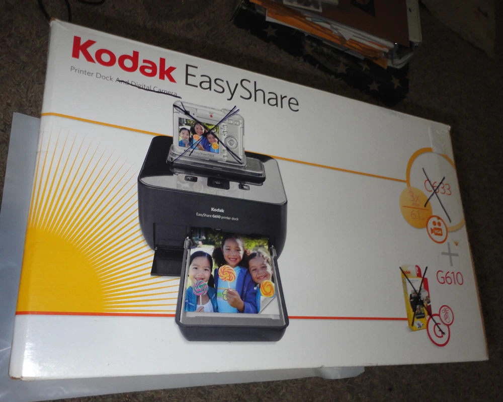 KODAK EASYSHARE G610 Digital Photo PRINTER DOCK DOCKING STATION NO CAMERA~NEW