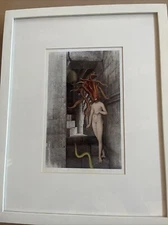 Fantastic Original Framed Collage Entitled Who Fears The Devil Signed And Dated