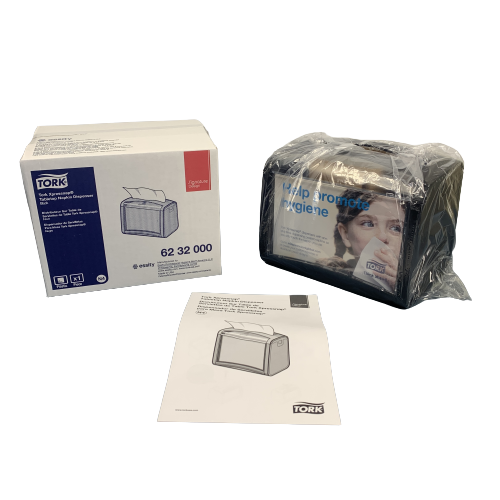 Napkin Dispenser Tork Xpressnap N4 Tabletop Restaurant Black New NIB - Picture 1 of 9