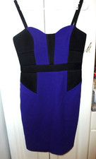 NWT An Original MILLY New York BlackBerry Color-block Sheath Dress Size 8