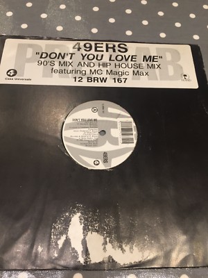 49ERS - Don't You Love Me 12'' Vinyl Single - 4th & Broadway Cat No:  12BRW167