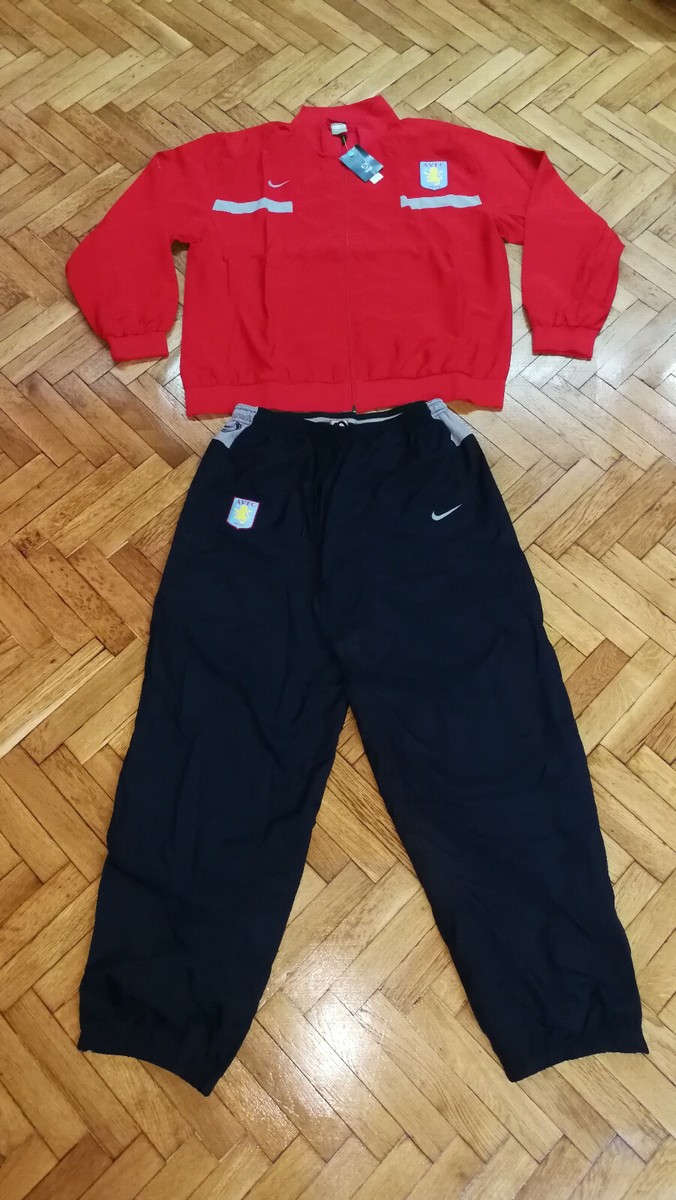 Aston Villa Soccer Tracksuit England Nike Football Training Suit