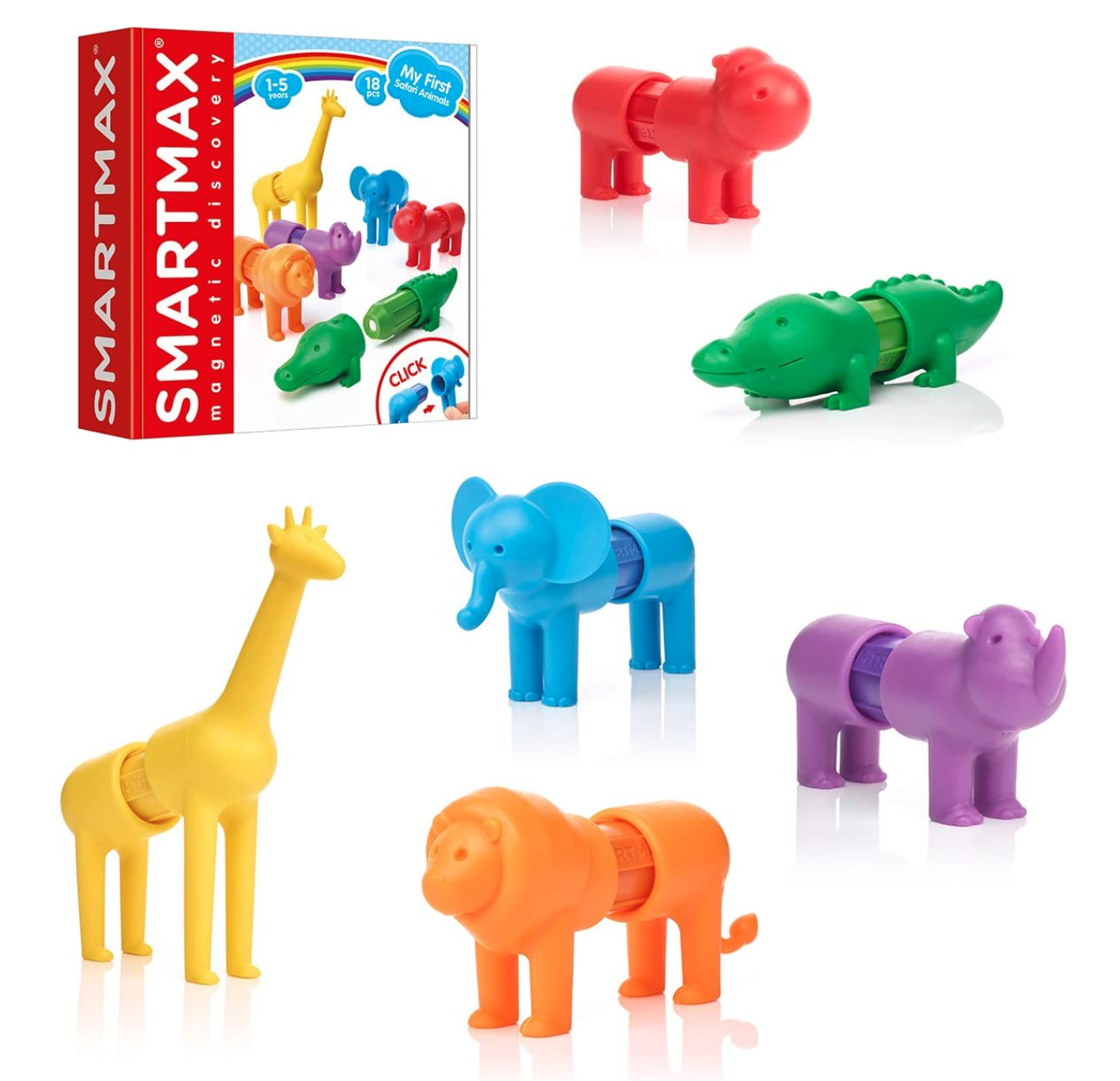 magnetic ball toy animals